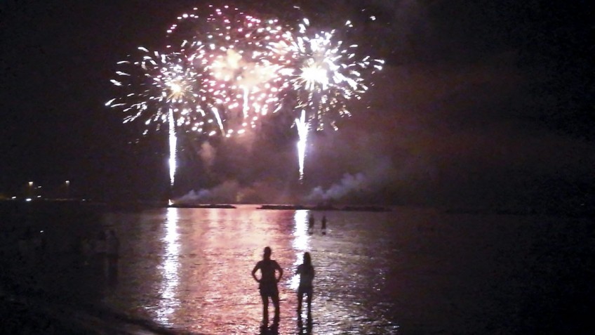 San Benedetto del Tronto- fuochi d'artificio Festa della Madonna della Marina