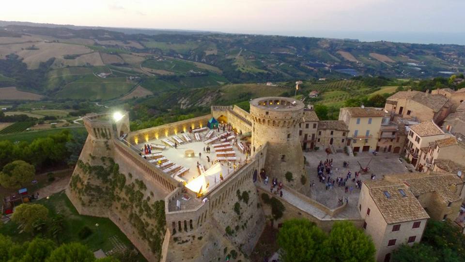 Fortezza Acquaviva Picena Panorama