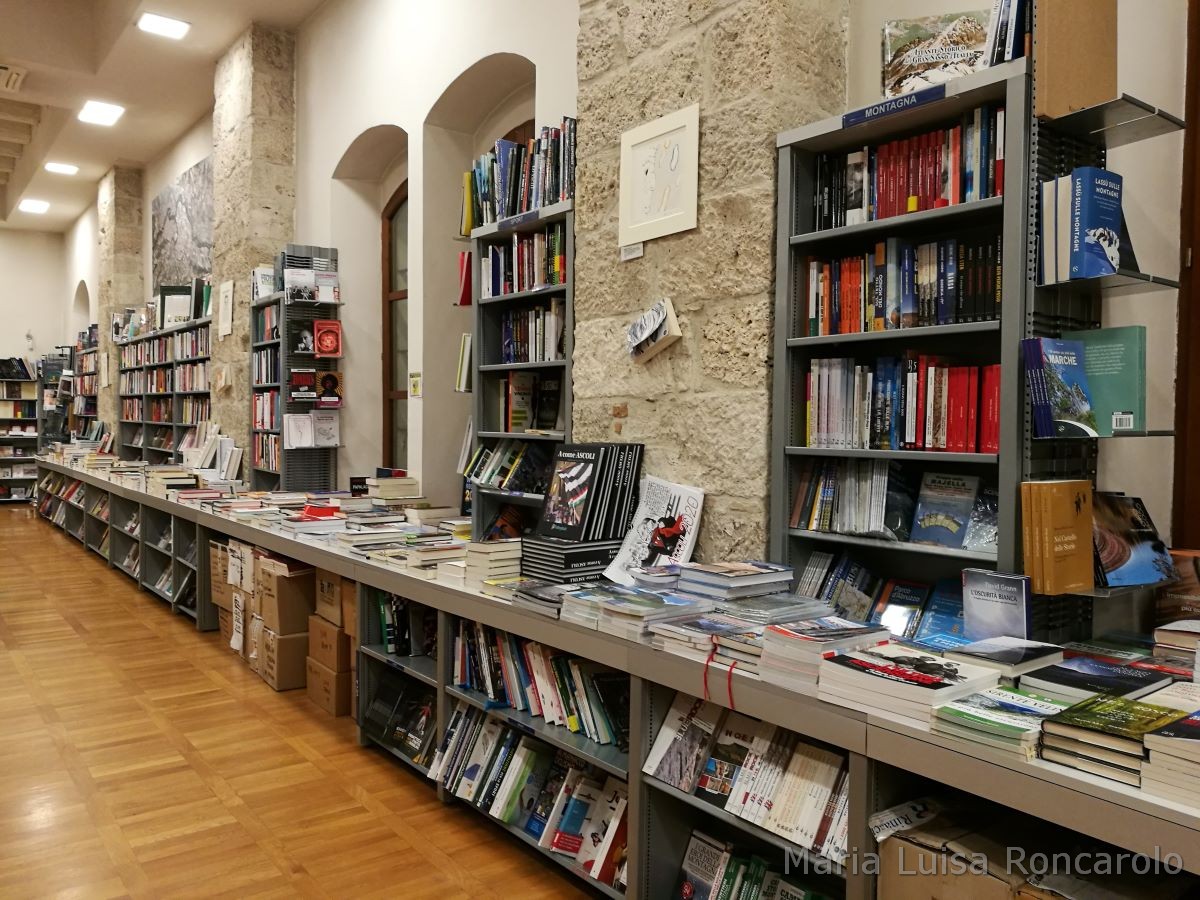 Libreria Rinascita scaffali