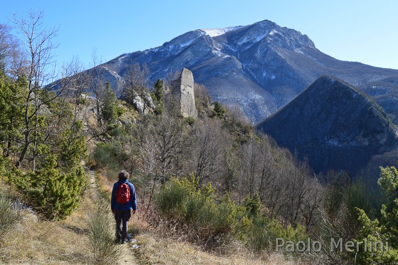 sentiero 411 del CAI - camminata