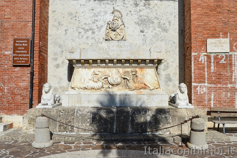 Civitella del Tronto- monumento Matteo Wade