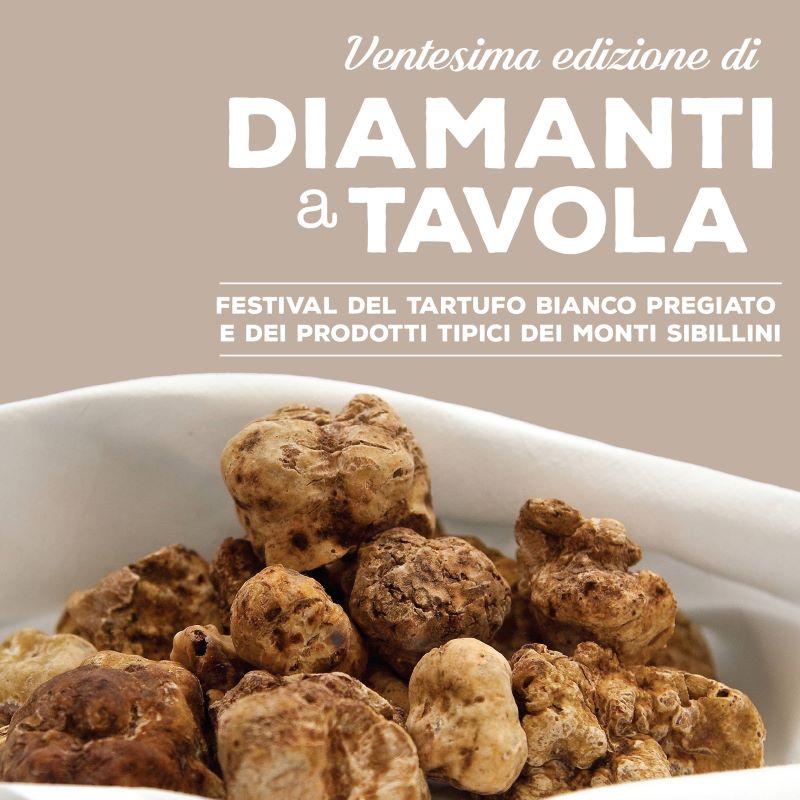 Diamanti a Tavola locandina ventesima edizione