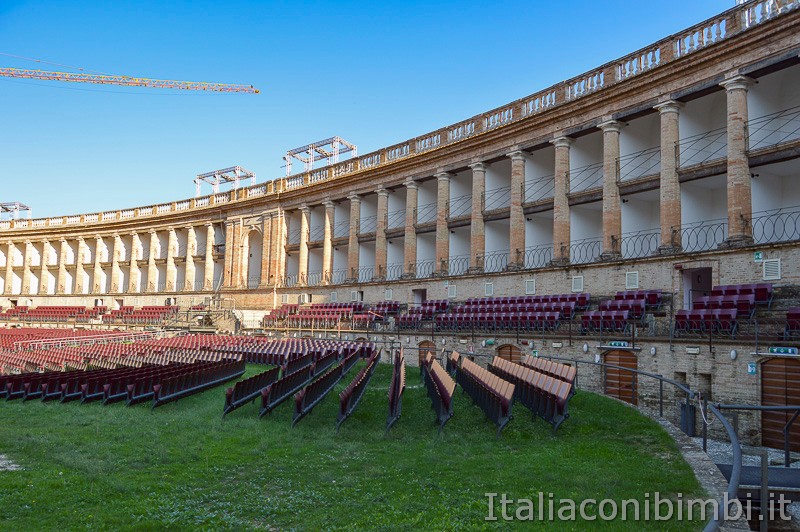 Macerata- Sferisterio - interni